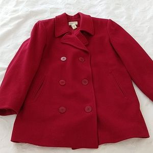 Double breasted coat